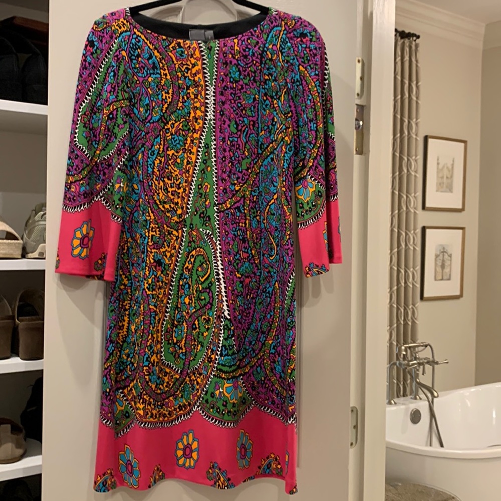 Size 2 pullover Muse dress in bright colors